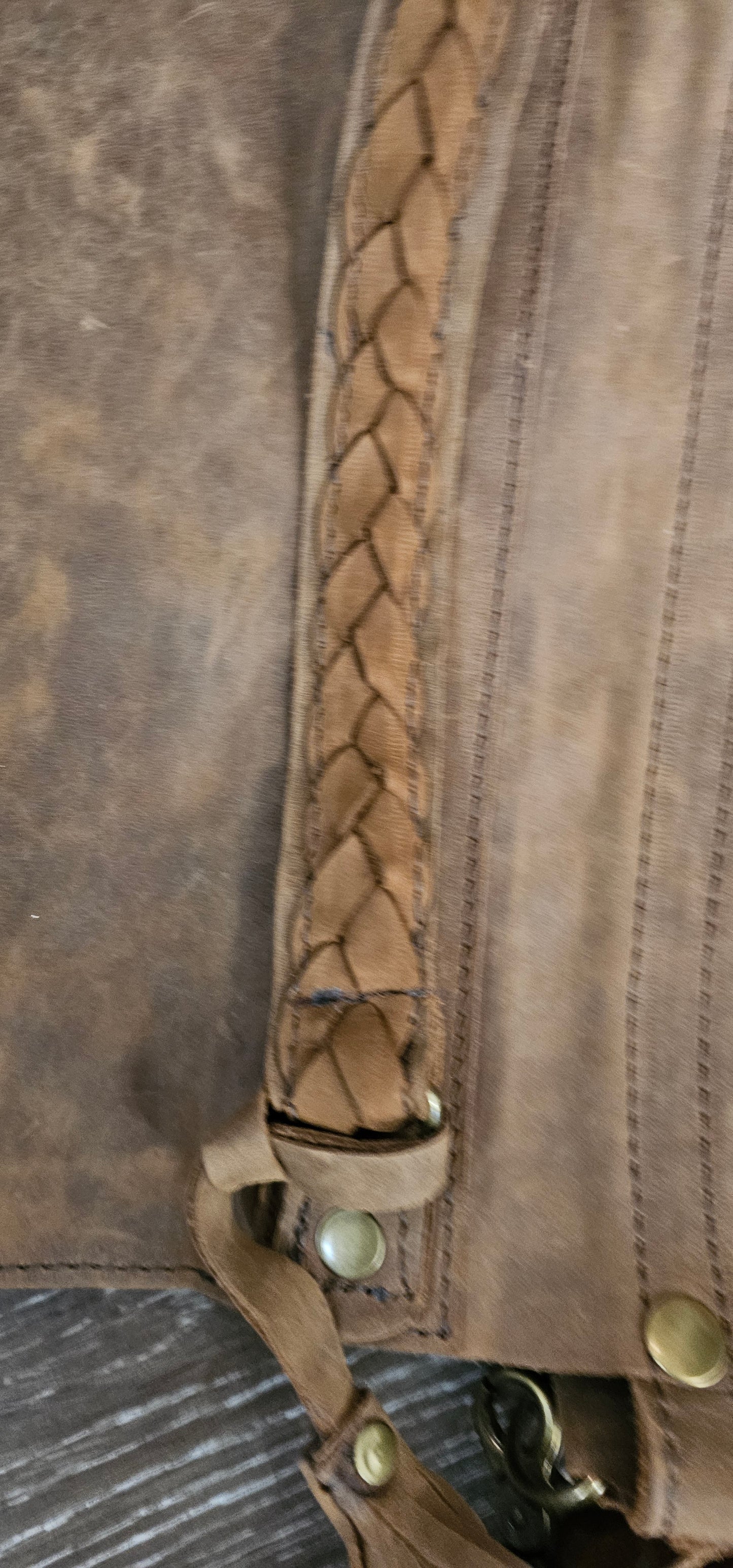 Sampson overnight leather bag