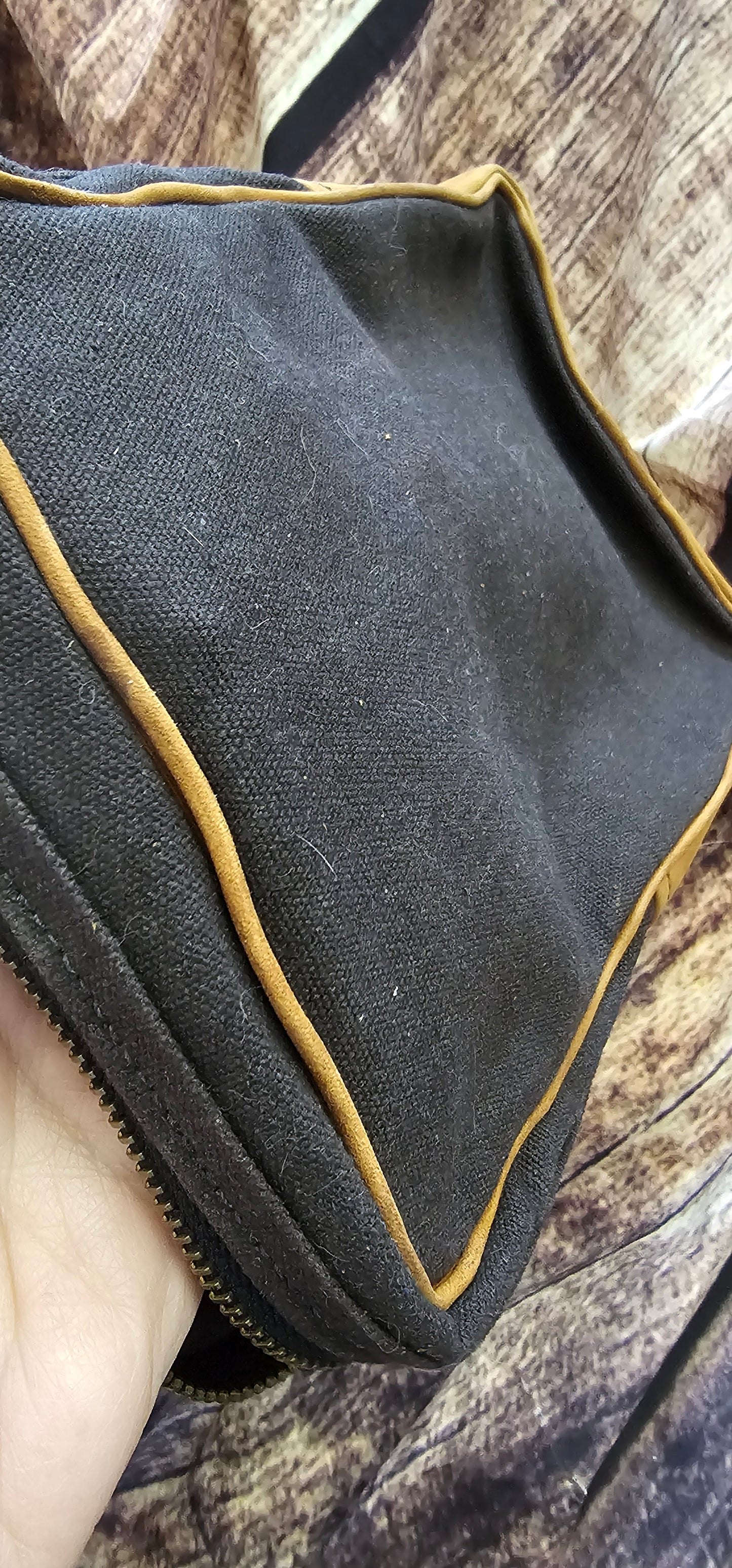 ** sale ** Carmel & Tan Canvas Bible Bag