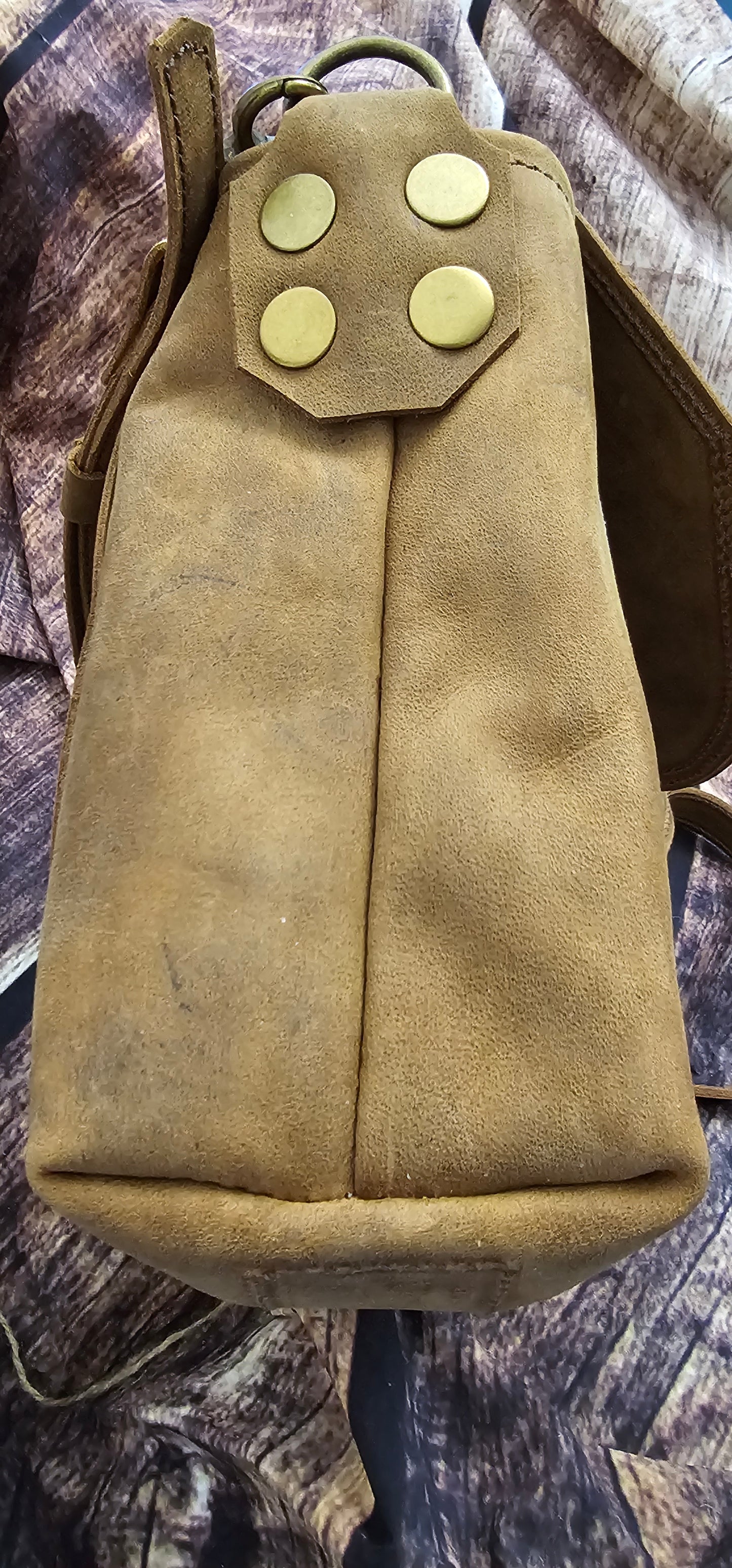 Autumn Braided Crossbody. Leather