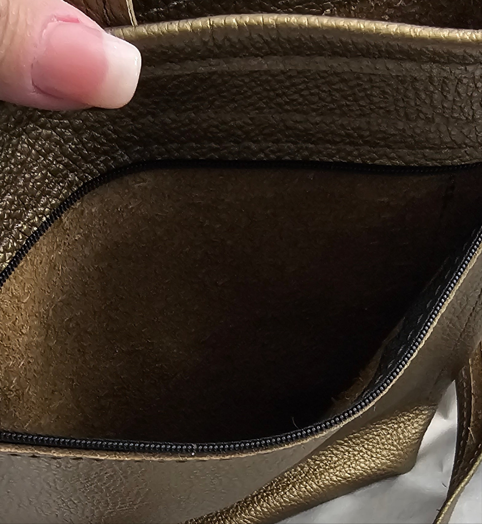 LEATHER FOIL Bag Crossbody