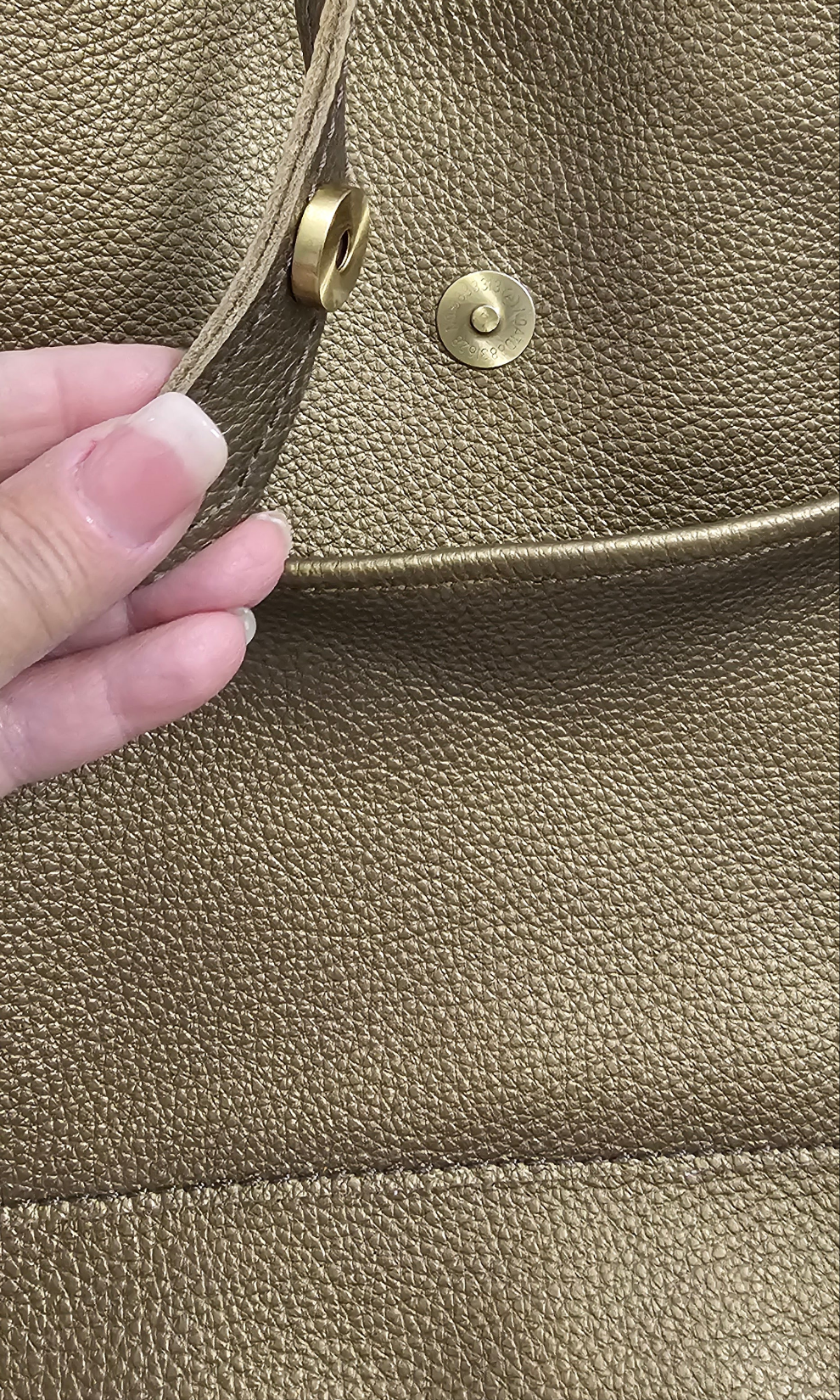 LEATHER FOIL Bag Crossbody