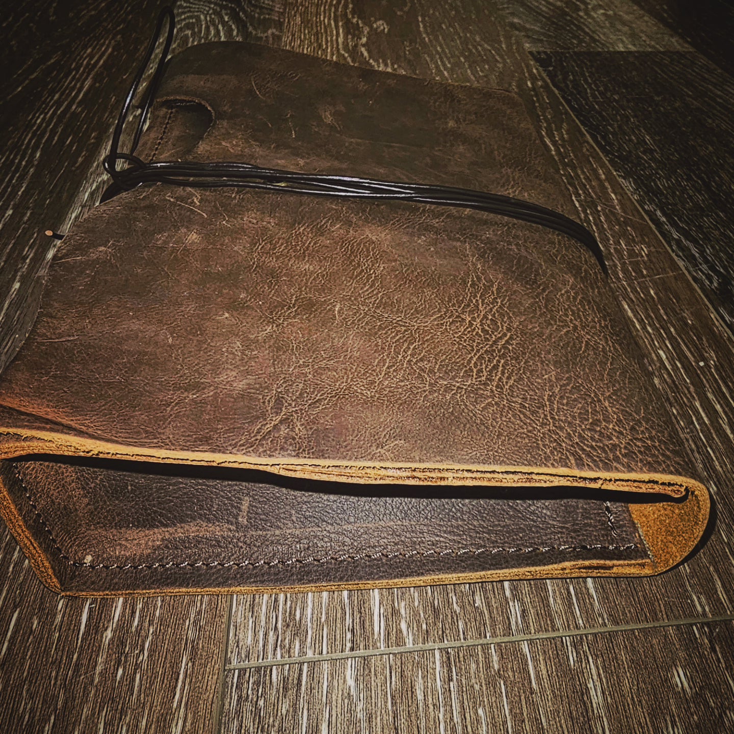 Dark iron bible bag