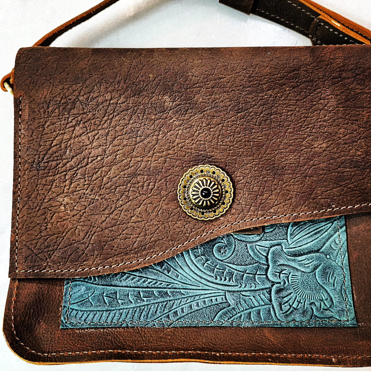 Dark Horse #Turquoise Crossbody
