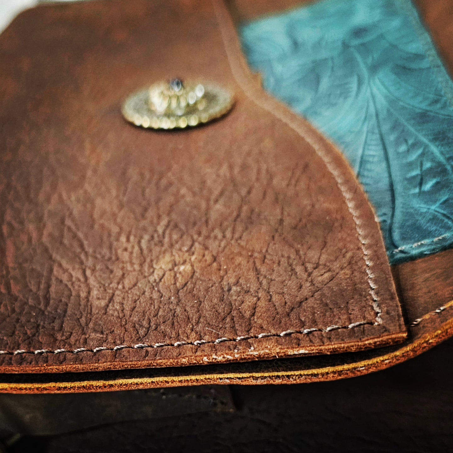 Dark Horse #Turquoise Crossbody