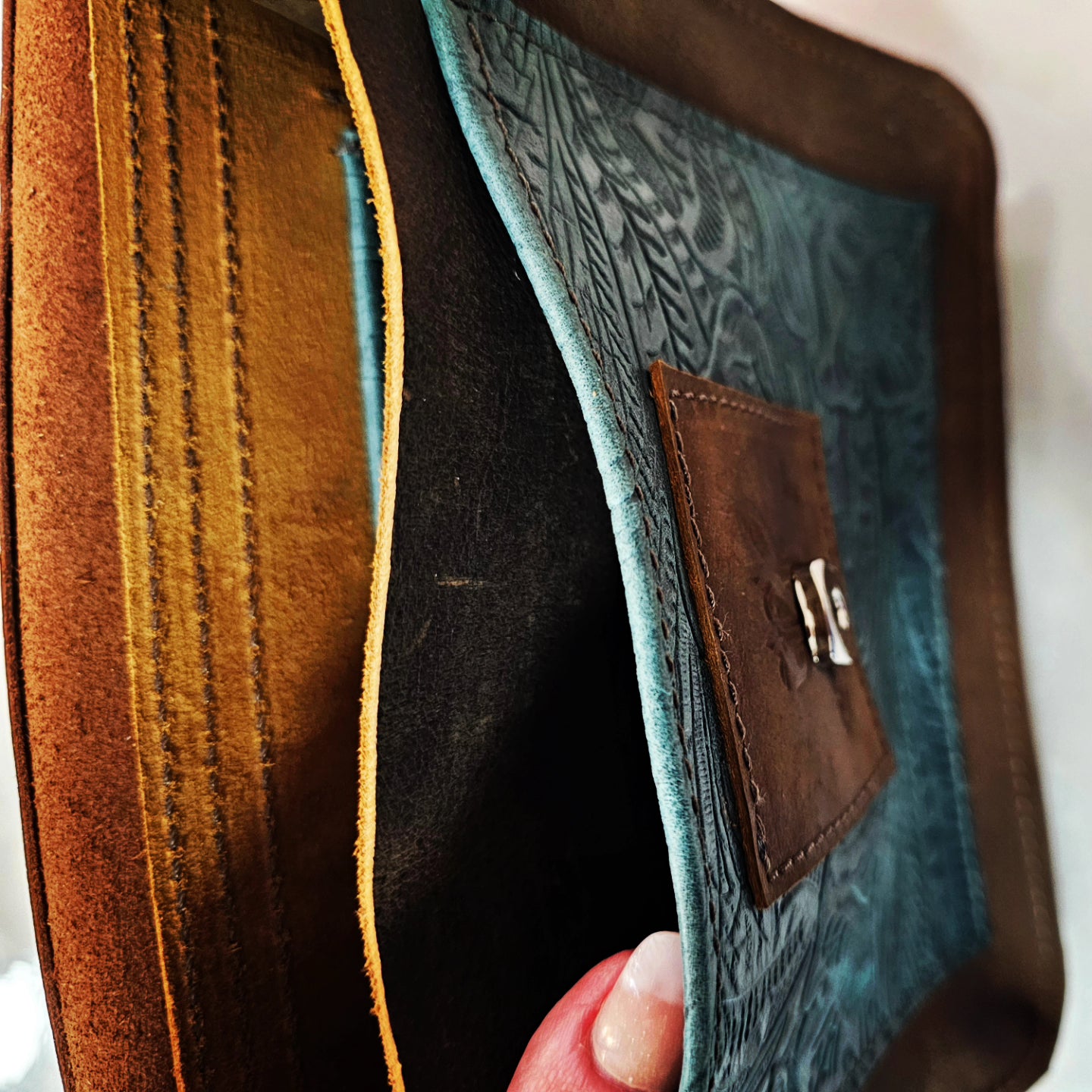 Dark Horse #Turquoise Crossbody