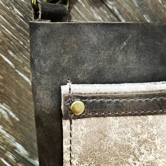 CARNN crossbody bag foil