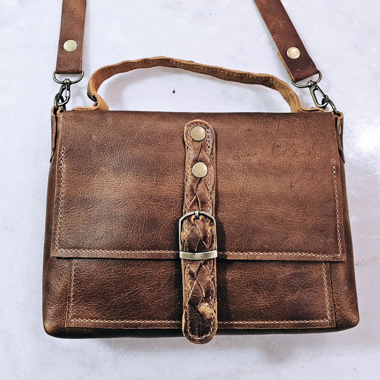 Harron Bag Bible / Book / Crossbody. Braides Handle