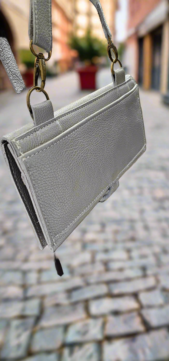Silver Bell Essentials Wallet cell pouch crossbody