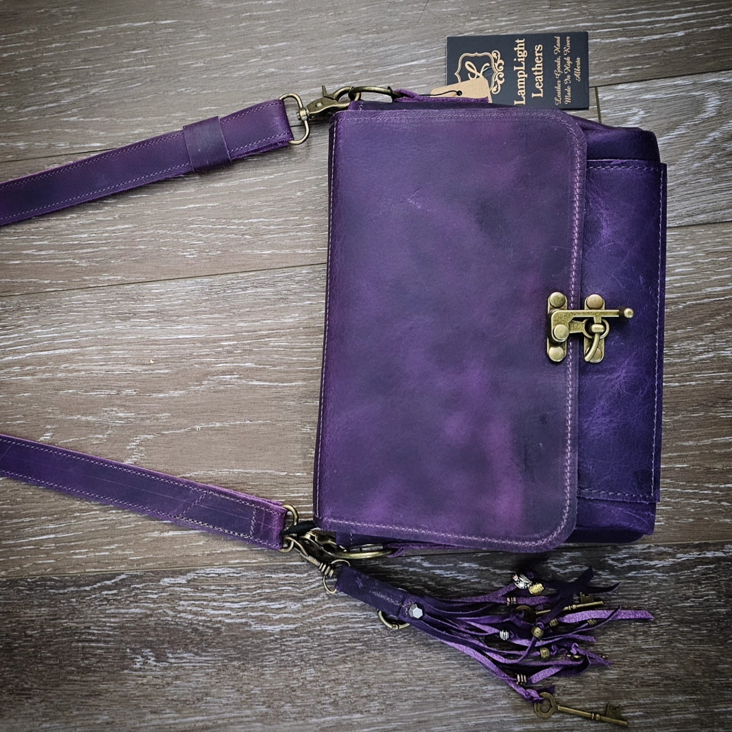 Deep Plum Crossbody