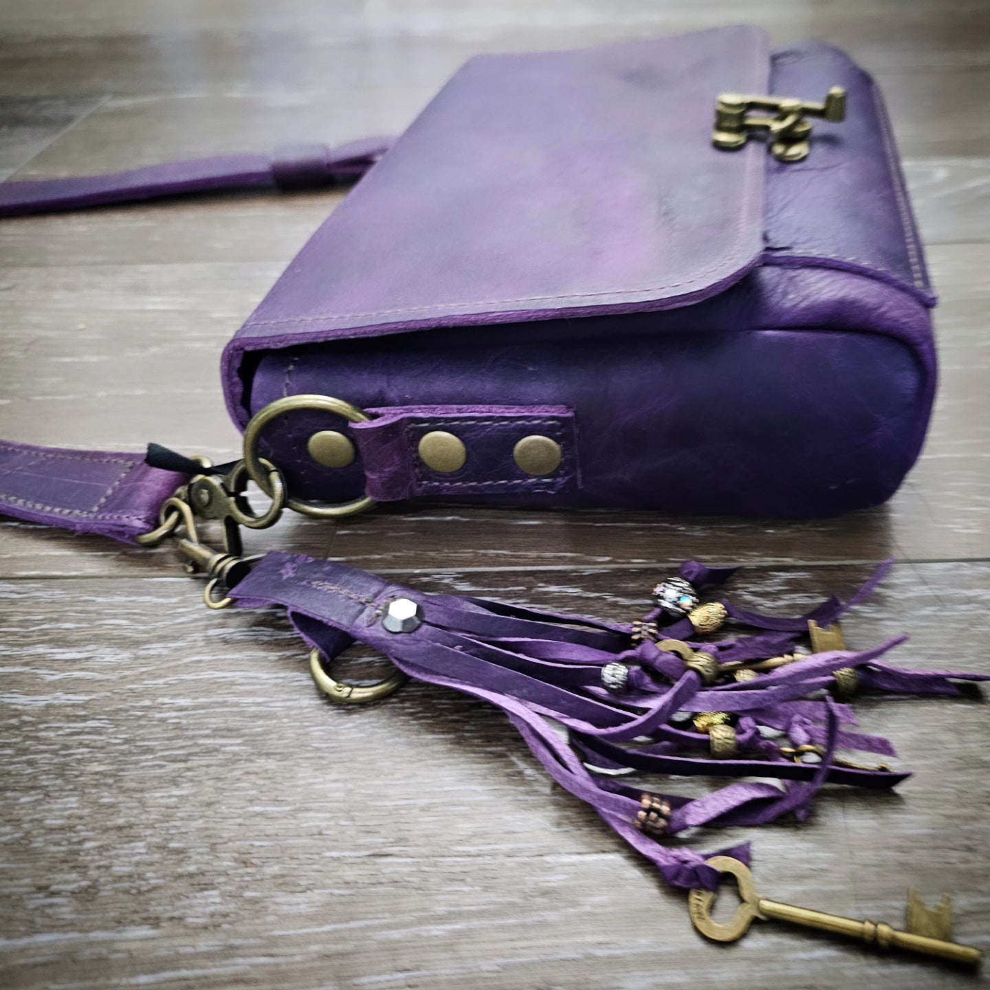 Deep Plum Crossbody