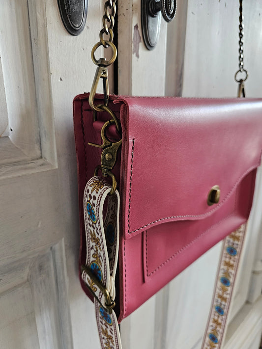 Rose Paris Purse. New Bag