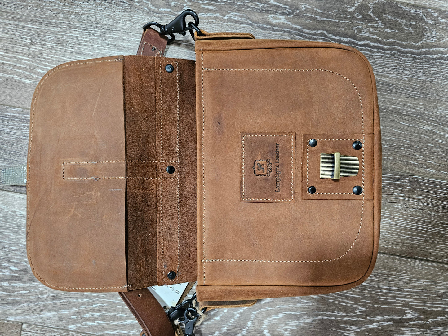 Fox Leather bag. Cross body. Purse. Bible Bag Book Bag