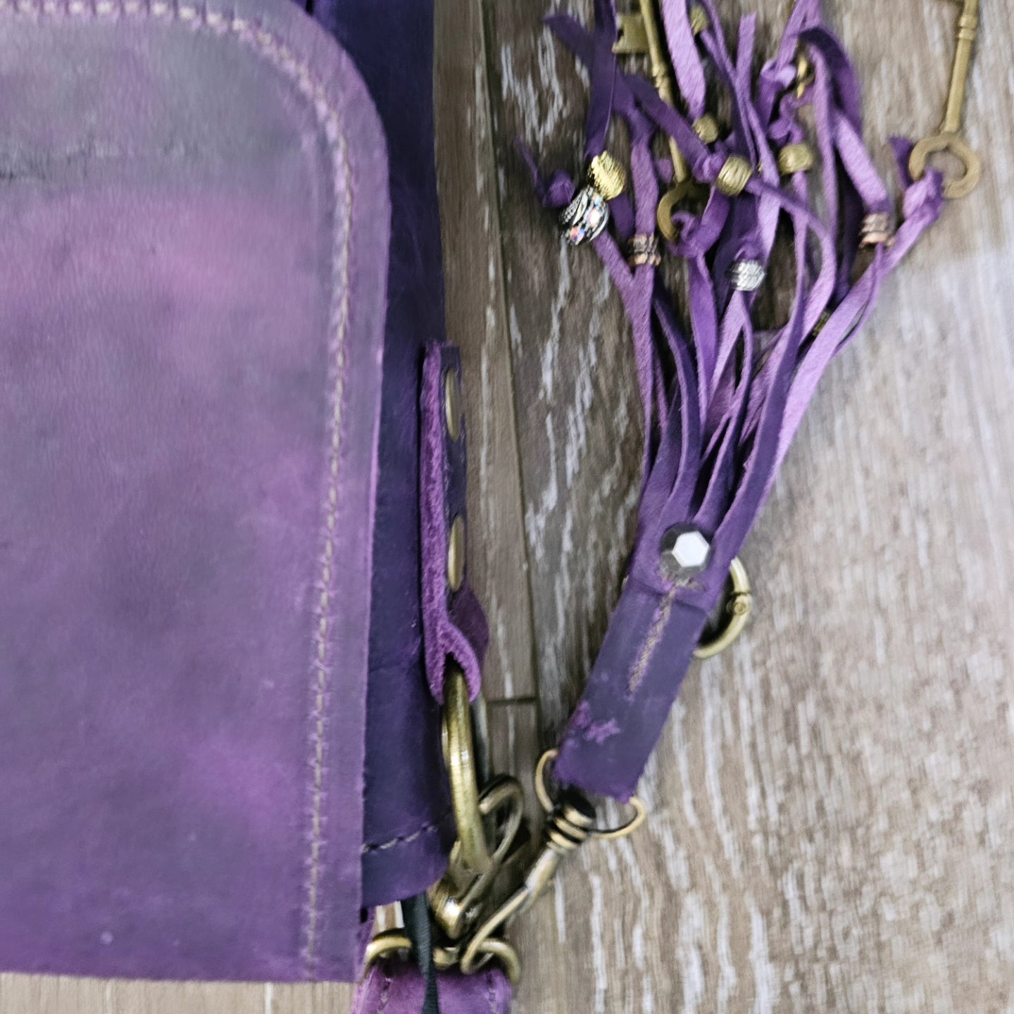 Deep Plum Crossbody