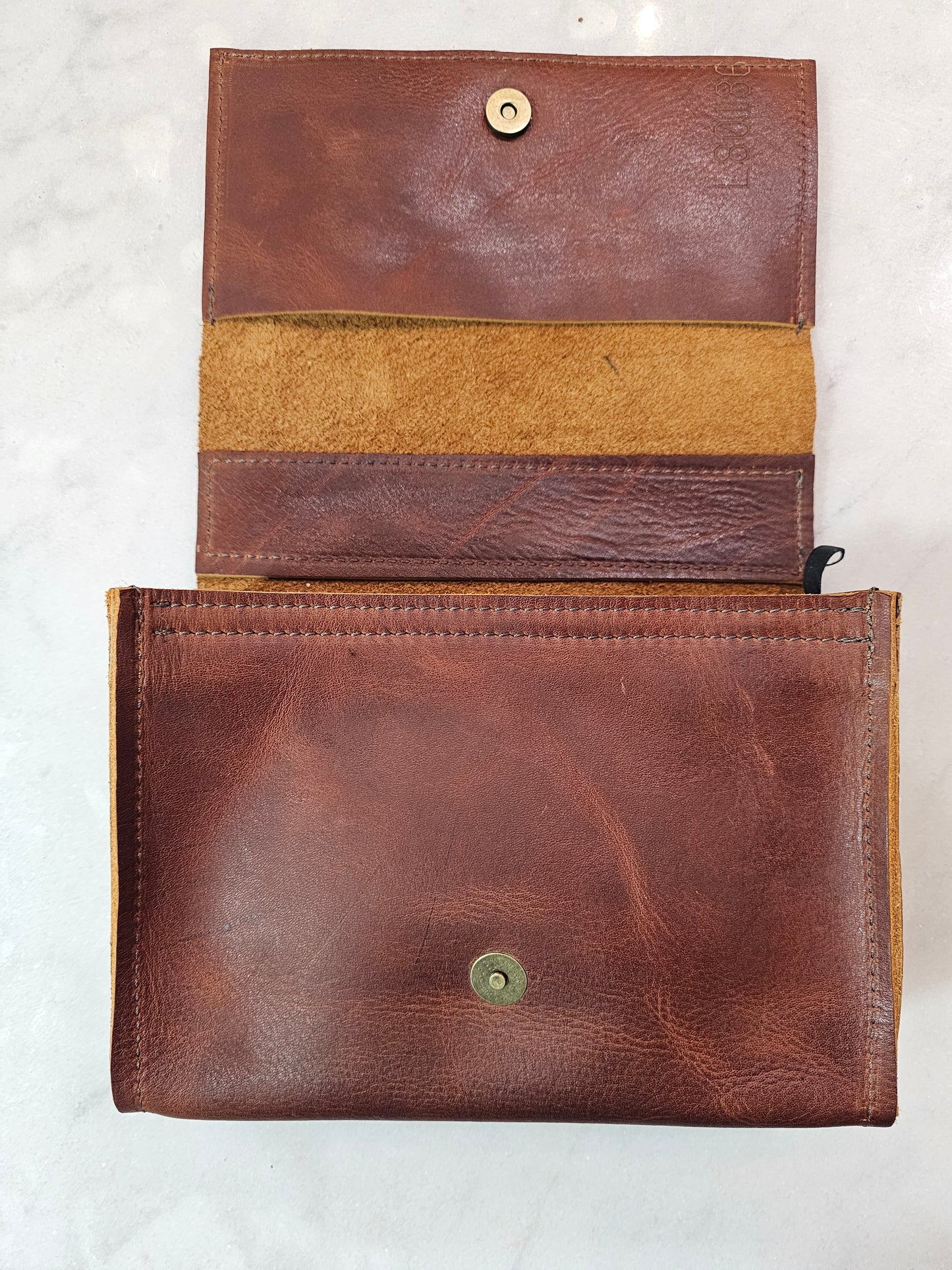 1802 thick but soft leather bible bag