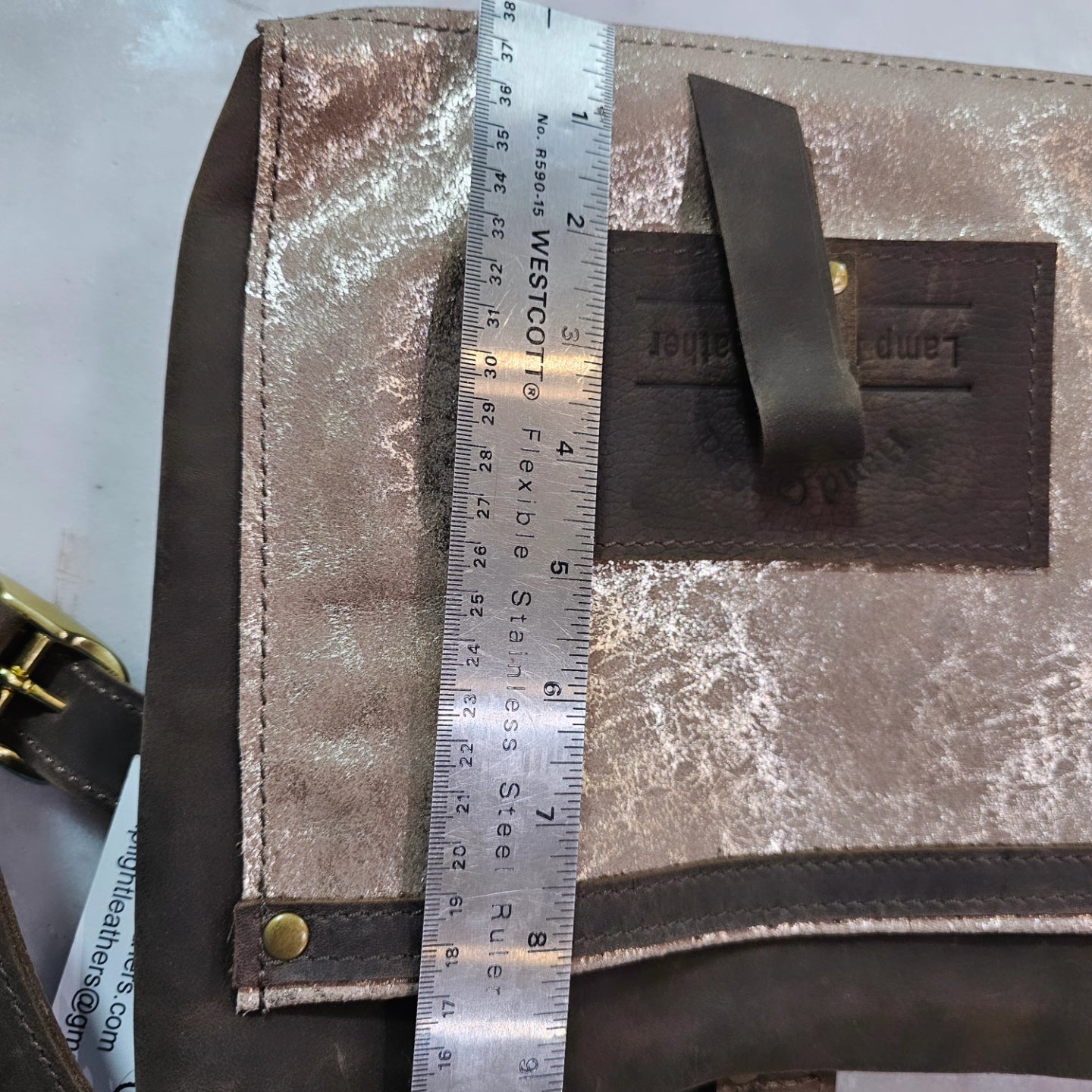 CARNN crossbody bag foil