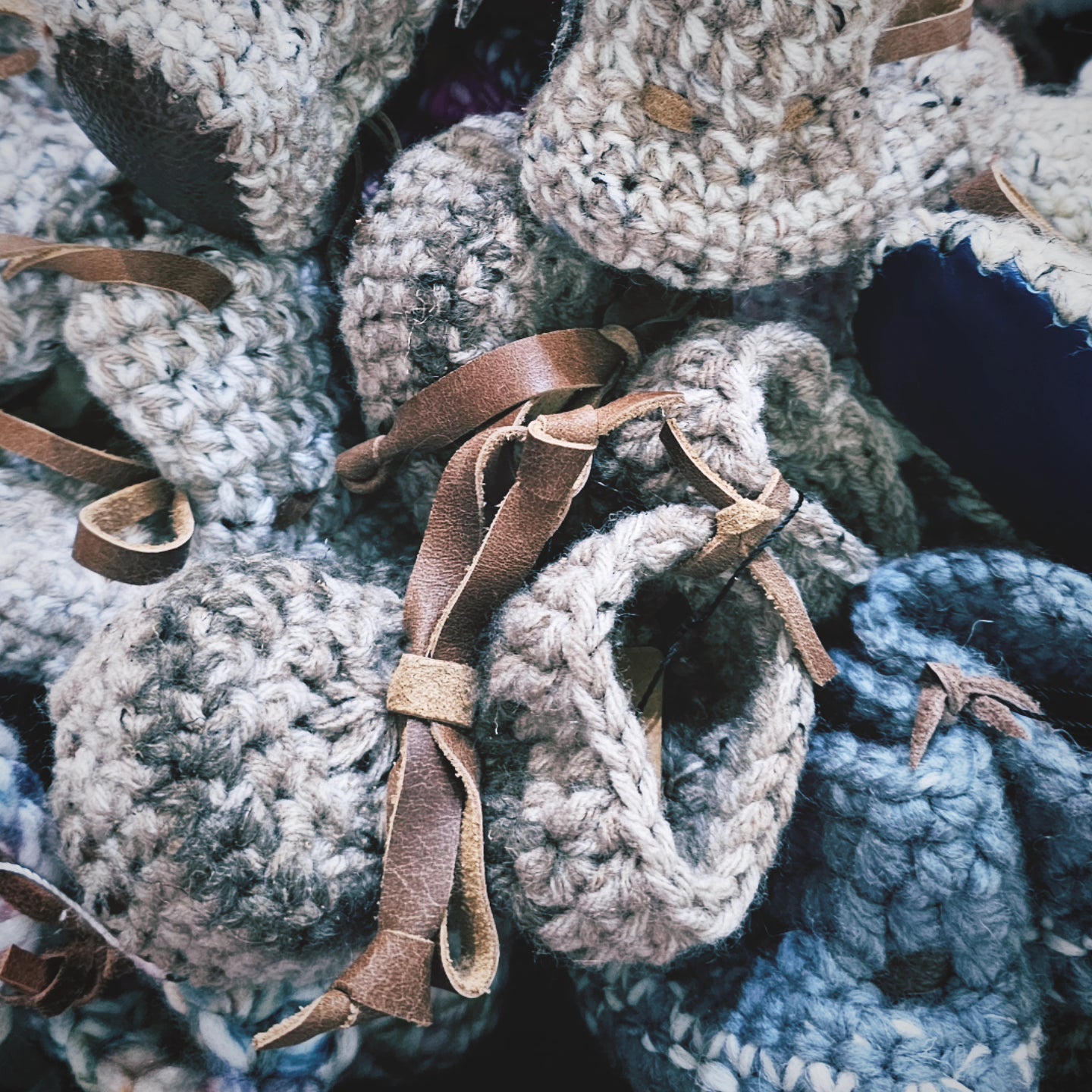 Booties. Baby Boots.