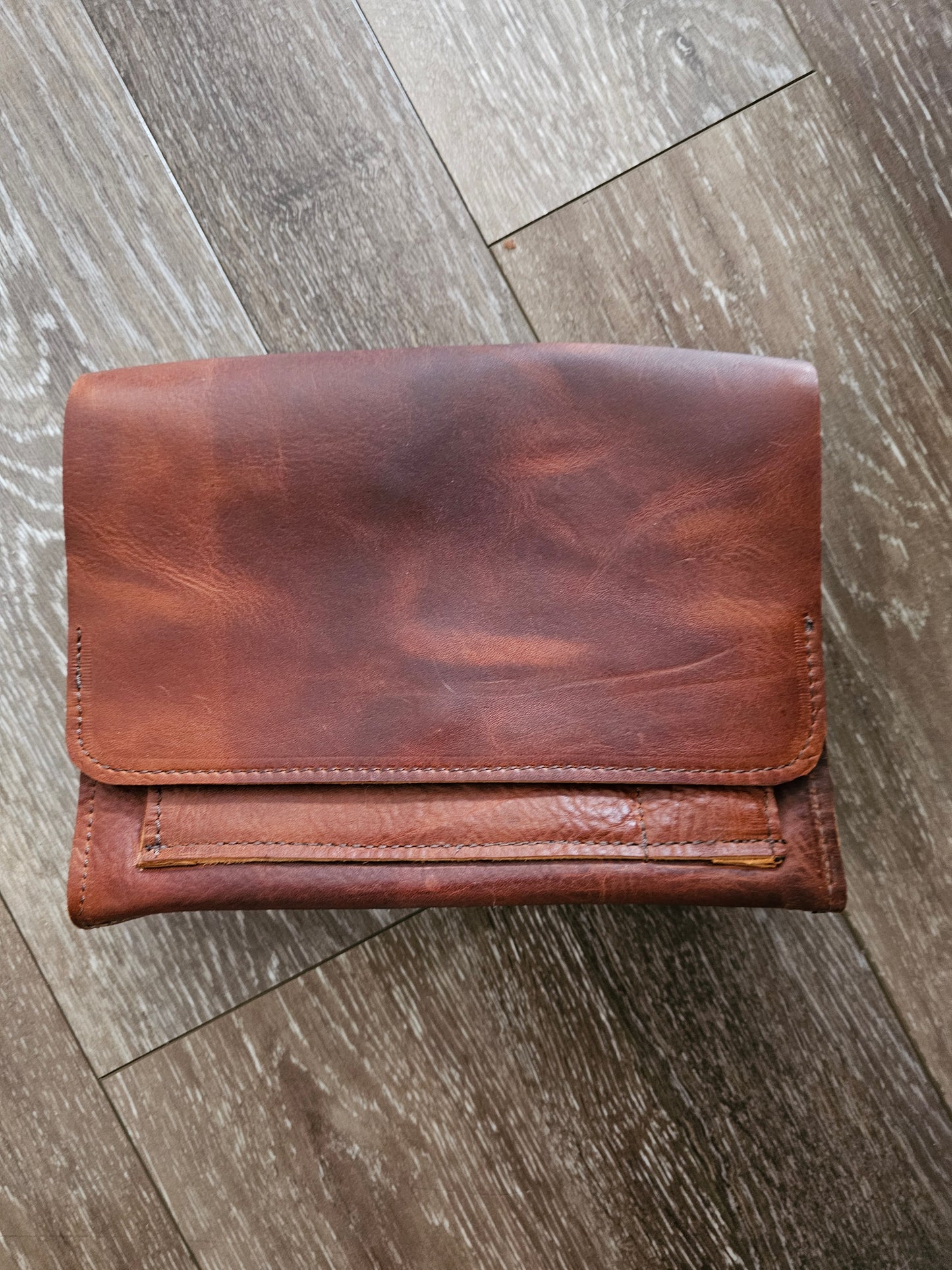 Leather Bible Bag. 1802 brand