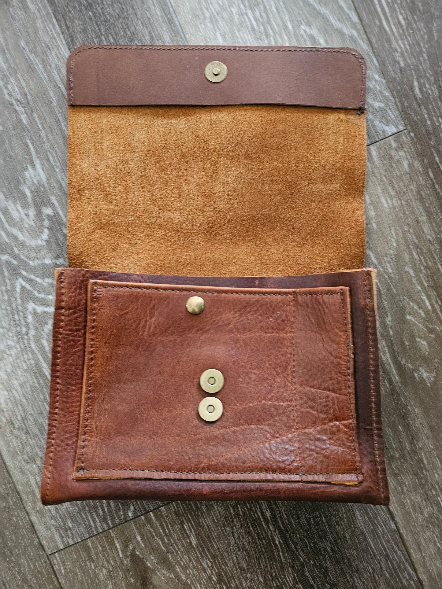 Leather Bible Bag. 1802 brand