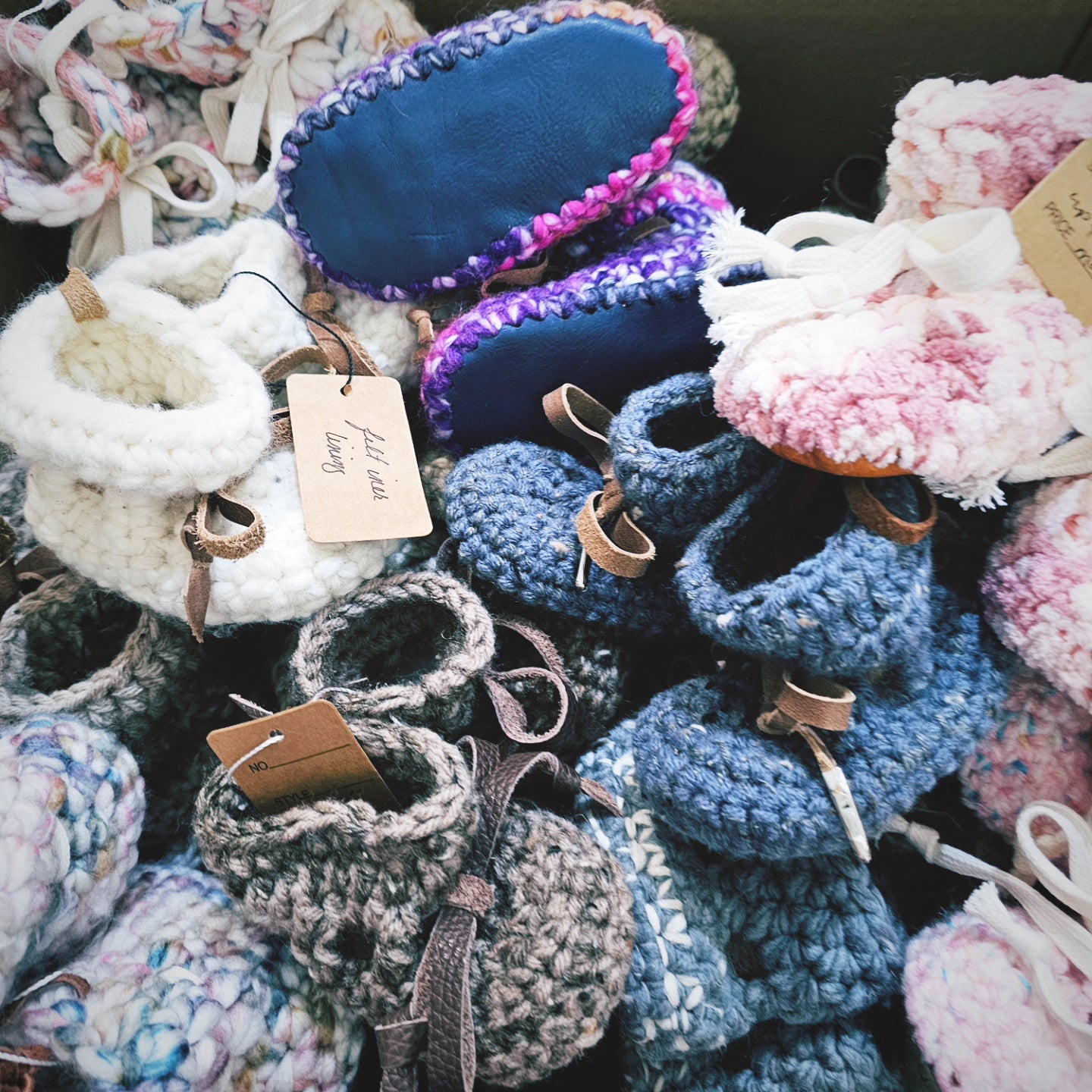 Booties. Baby Boots.