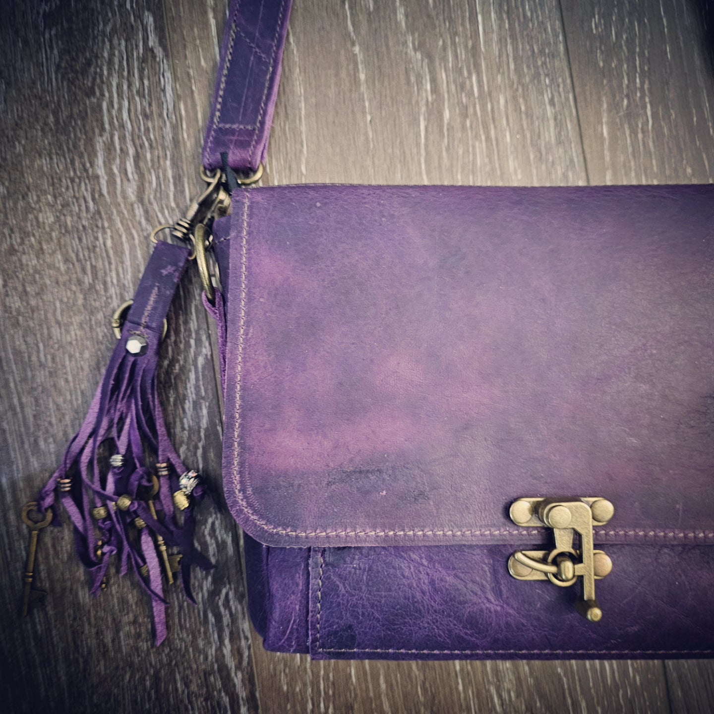 Deep Plum Crossbody