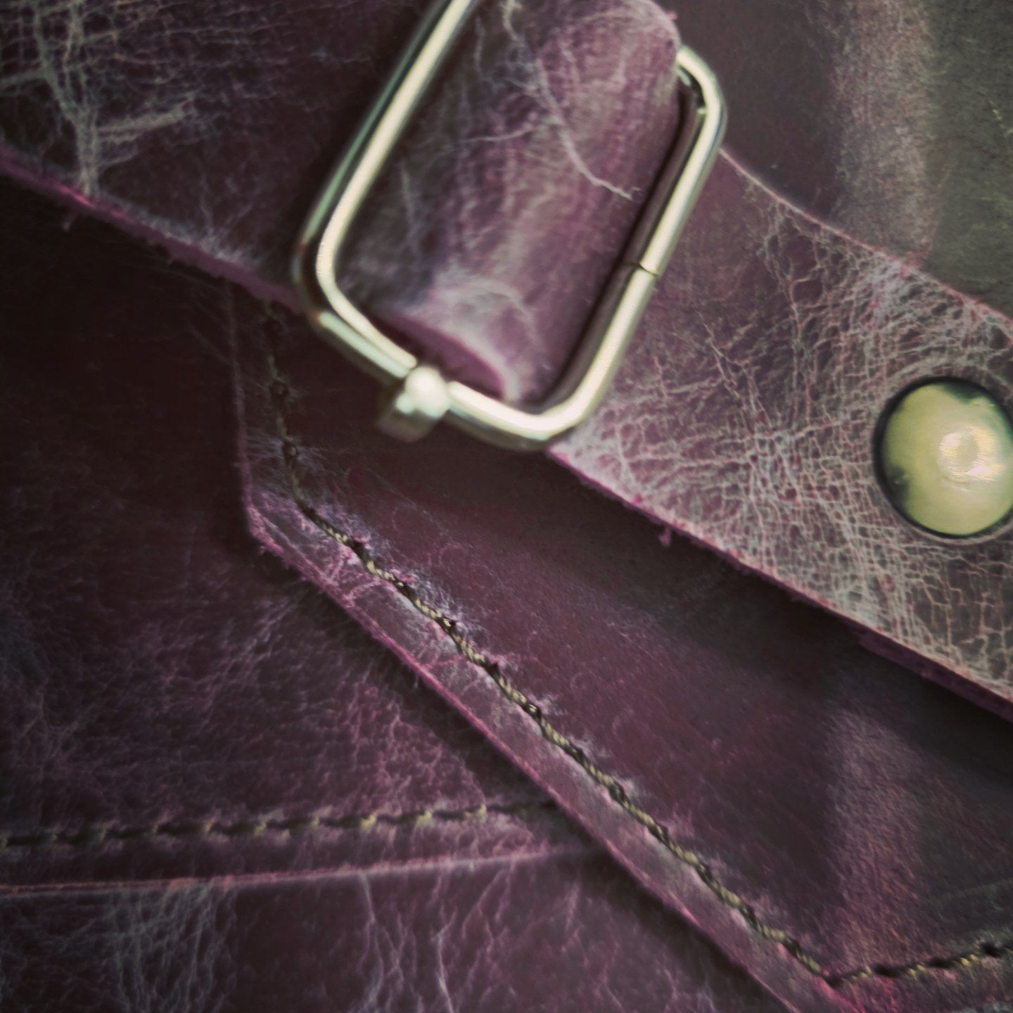 Sugar Plum Side Weave Bag