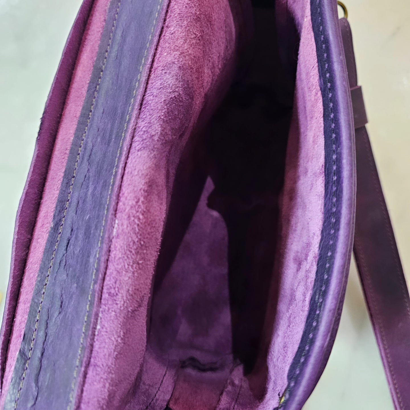 Deep Plum Crossbody