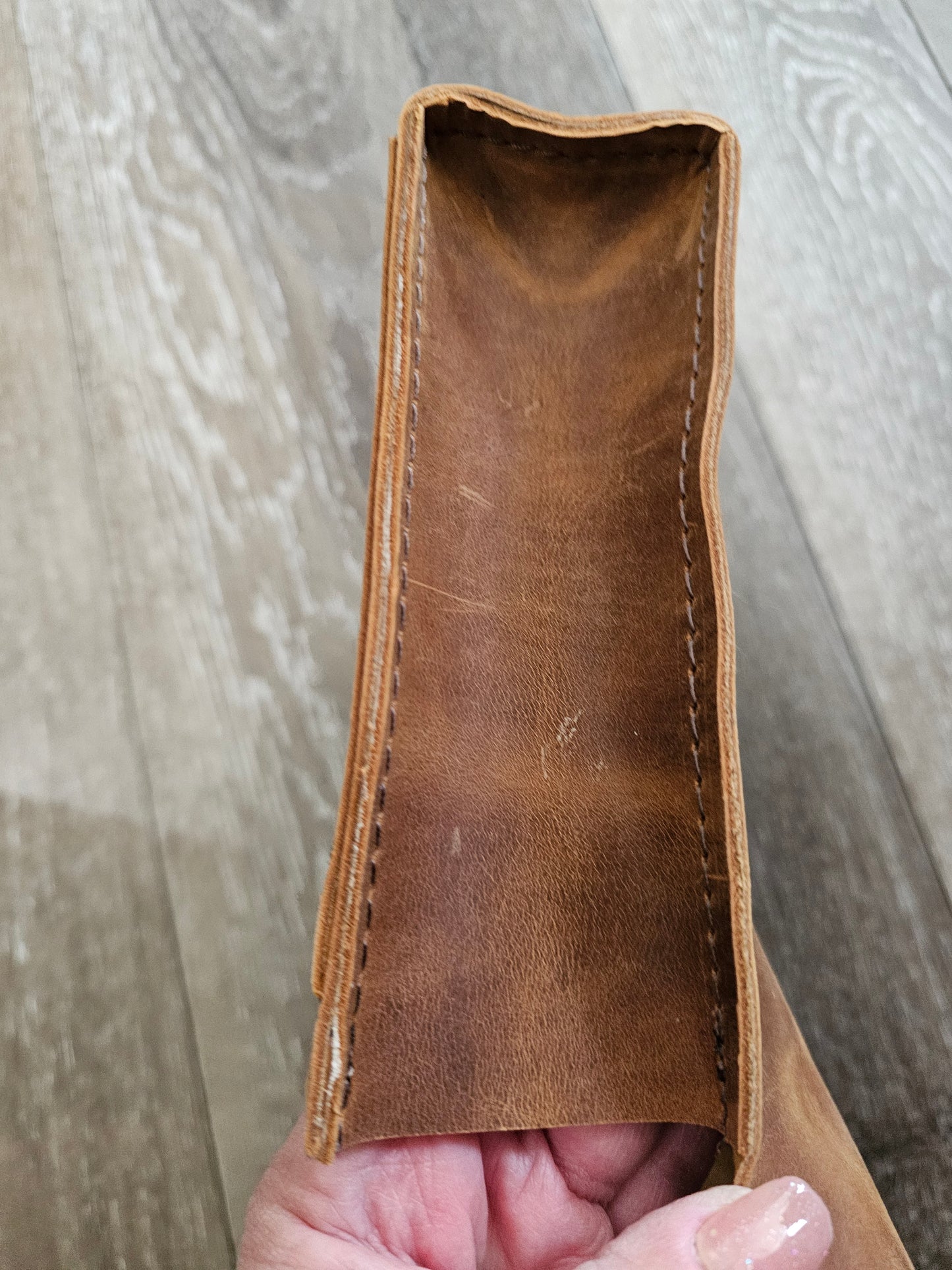 Karmel Leather Bible Bag