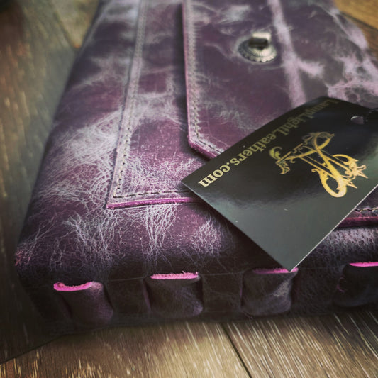 Sugar Plum Side Weave Bag