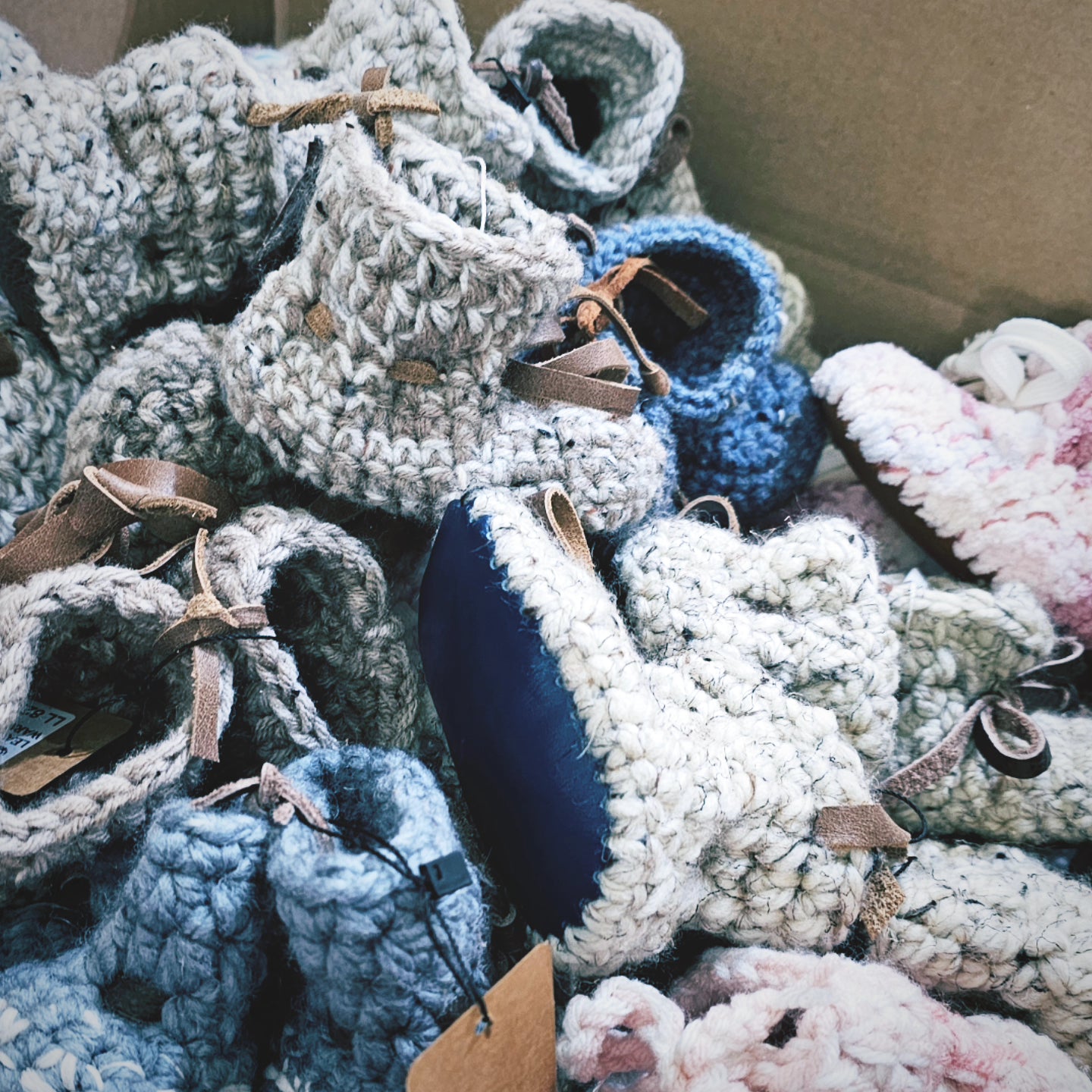 Booties. Baby Boots.