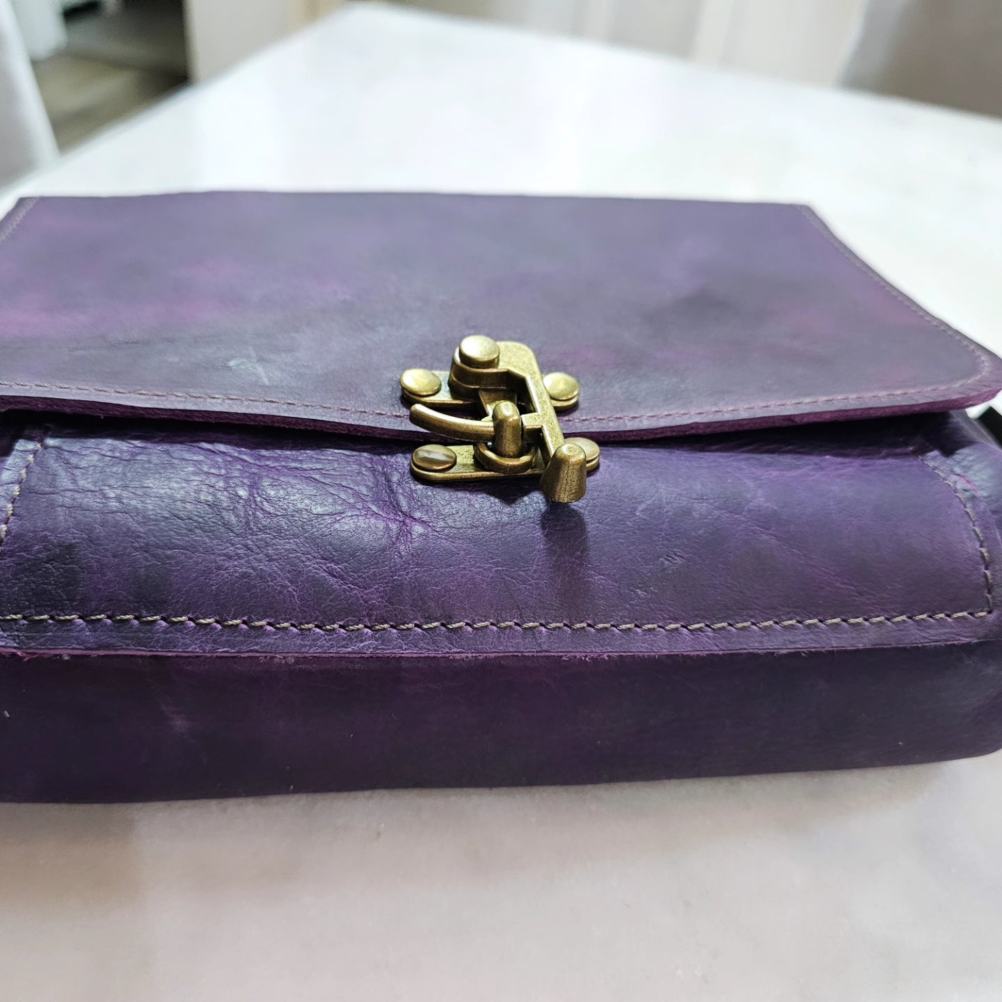 Deep Plum Crossbody