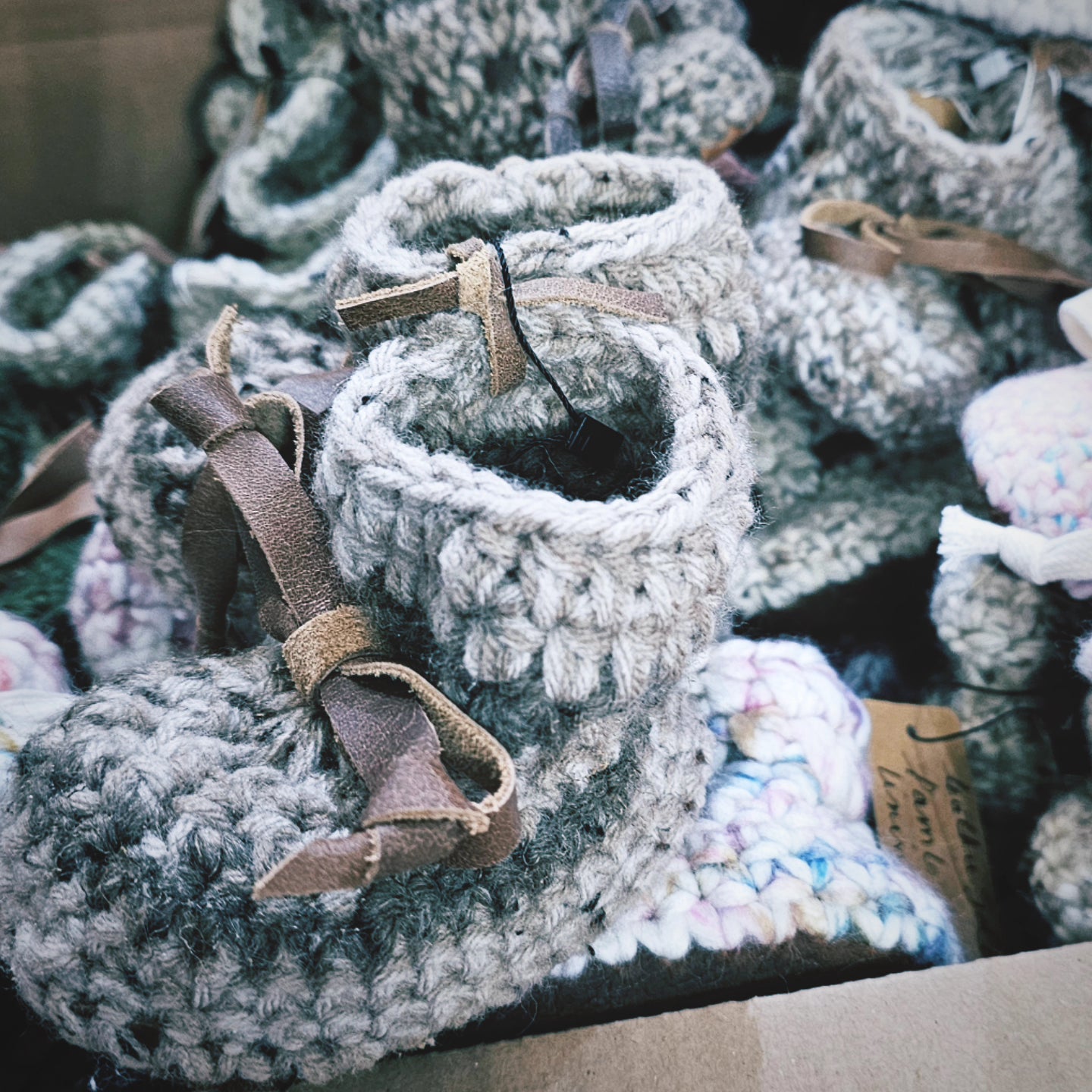 Booties. Baby Boots.