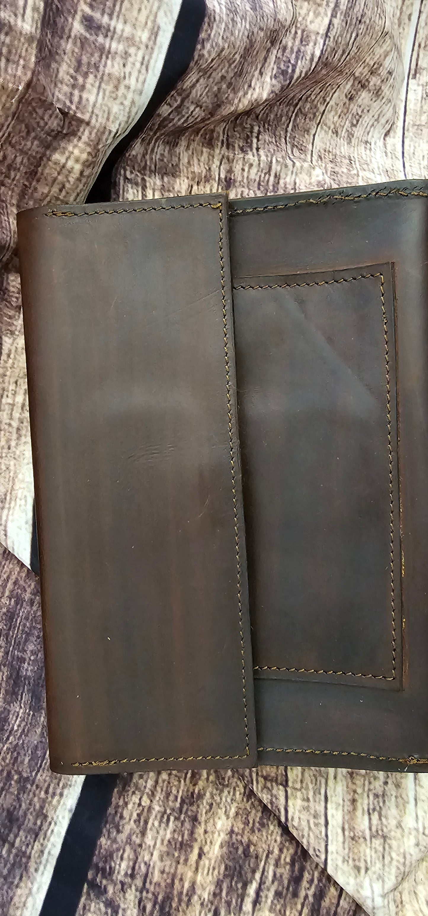 Teak Bible Bag