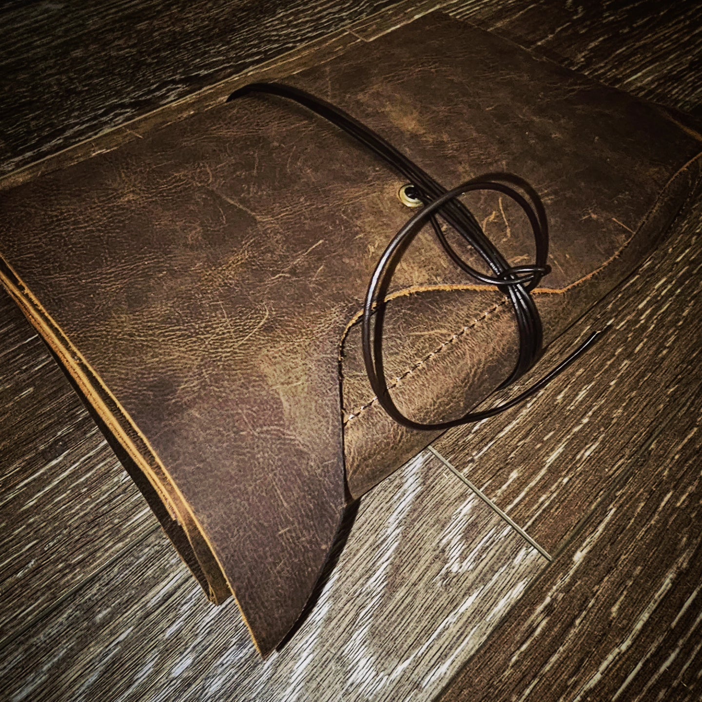 Dark iron bible bag