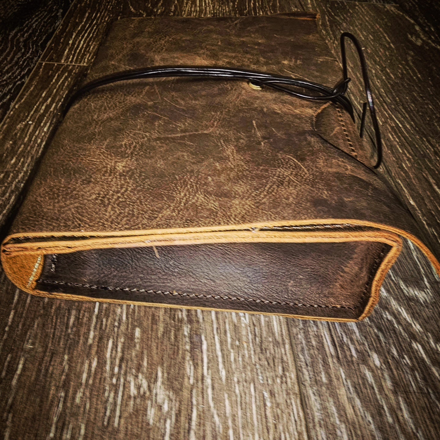 Dark iron bible bag