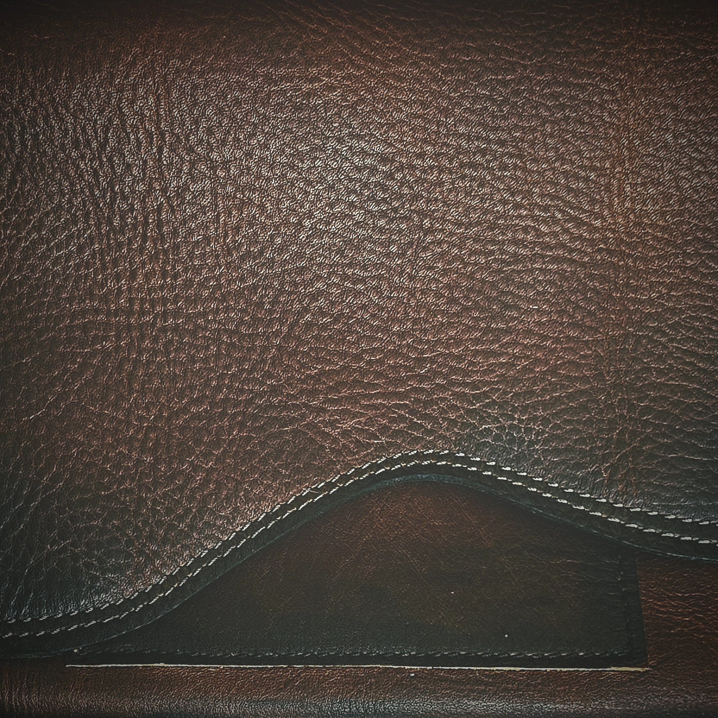 1802 Dune Raw Edge Bible Bag