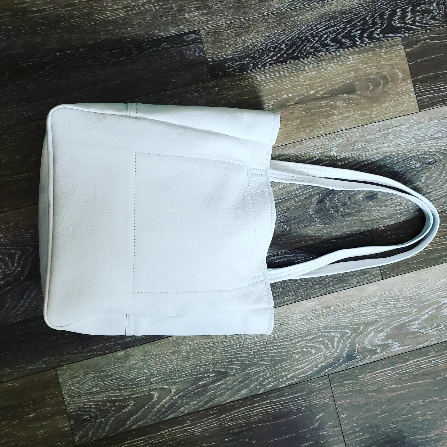 Feather White Tote19