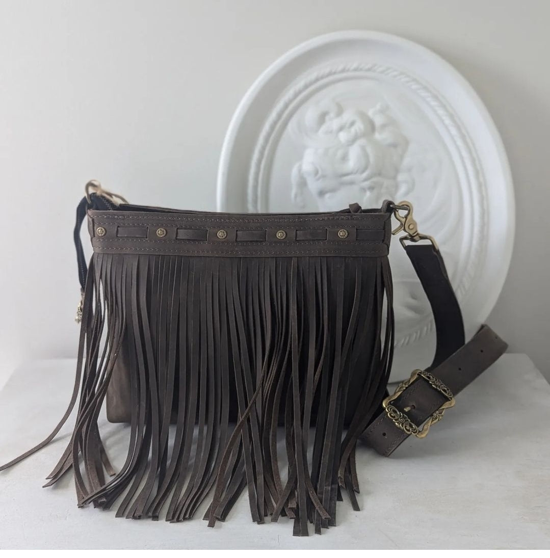 Mohav Tassel  Crossbody   Boho Bag