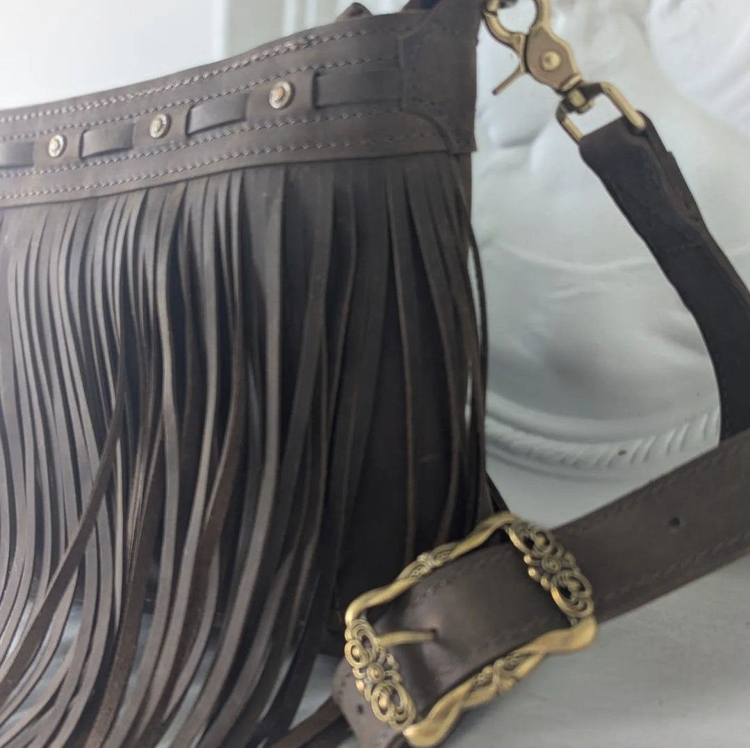 Mohav Tassel  Crossbody   Boho Bag