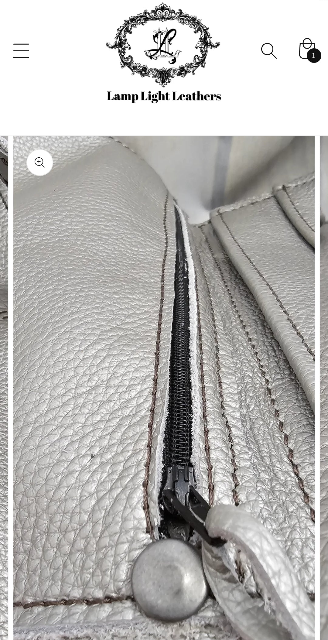 Silver Pebble Essentials (black hardware)