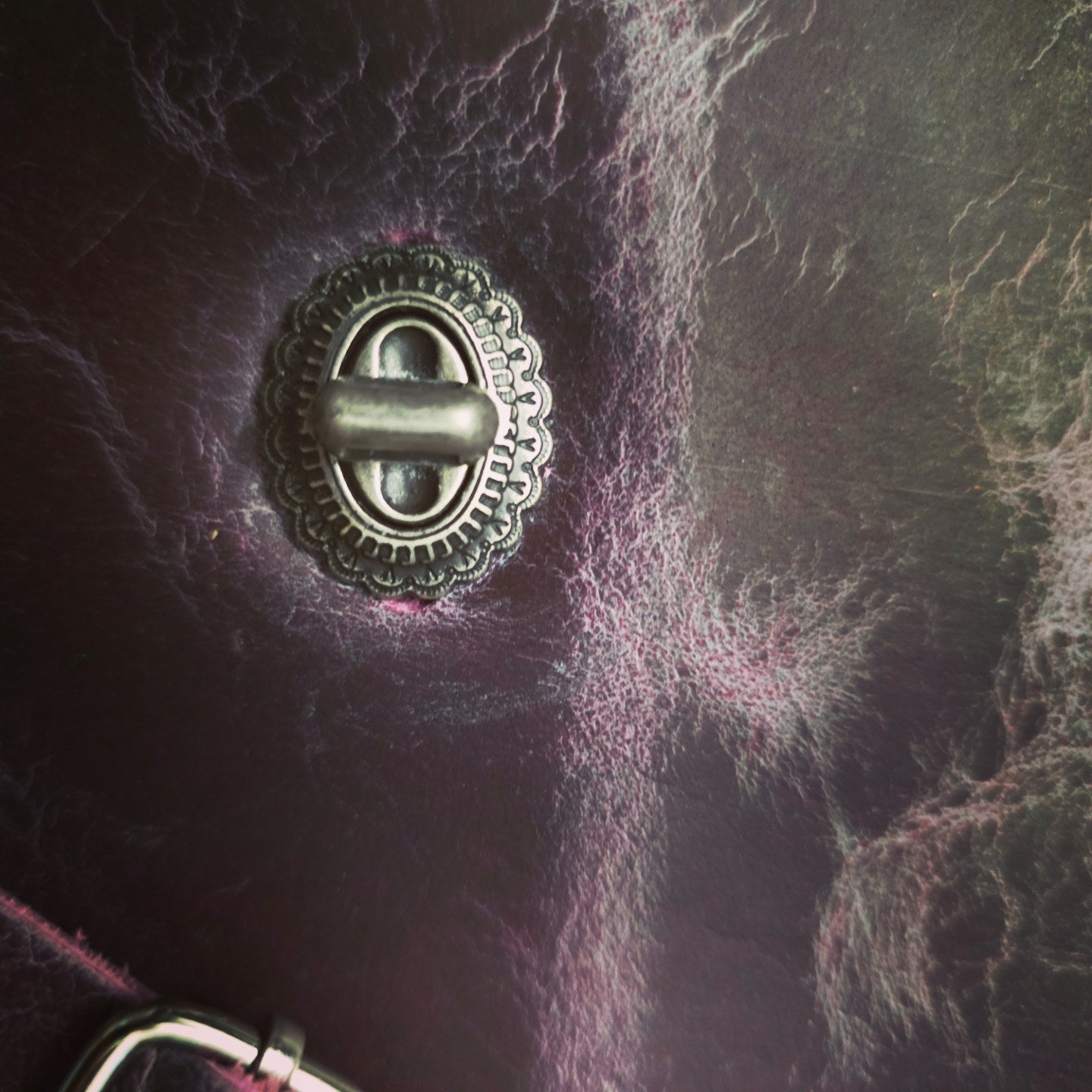 Sugar Plum Side Weave Bag