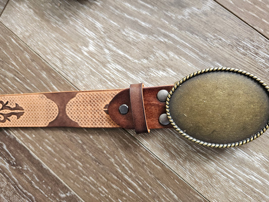 BELT  WESTERN.             PAINT EMBOSSED