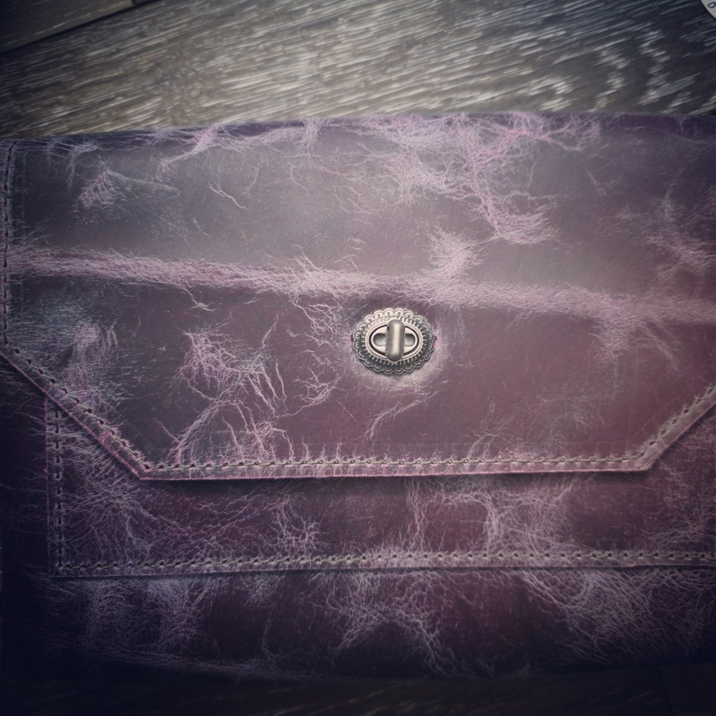 Sugar Plum Side Weave Bag