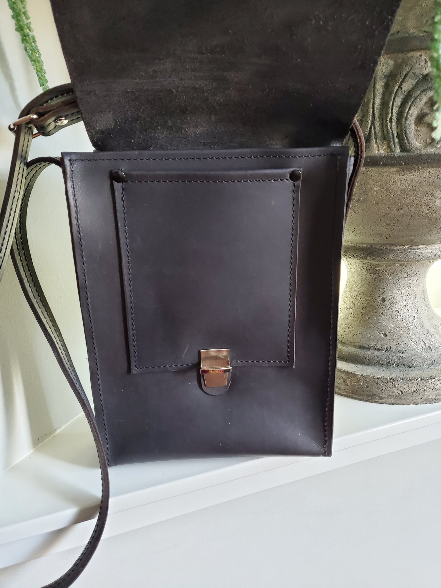 Rocky Slate Messenger or Bible Bag