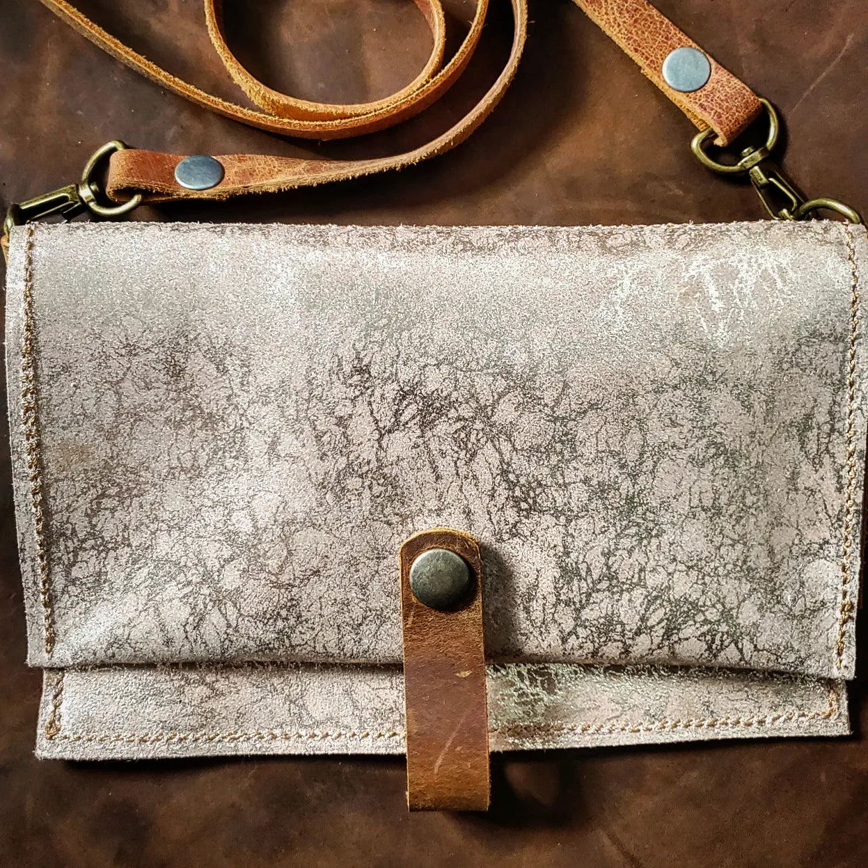Lake Abraham Essentials Wallet with Adjustable Shoulder Strap