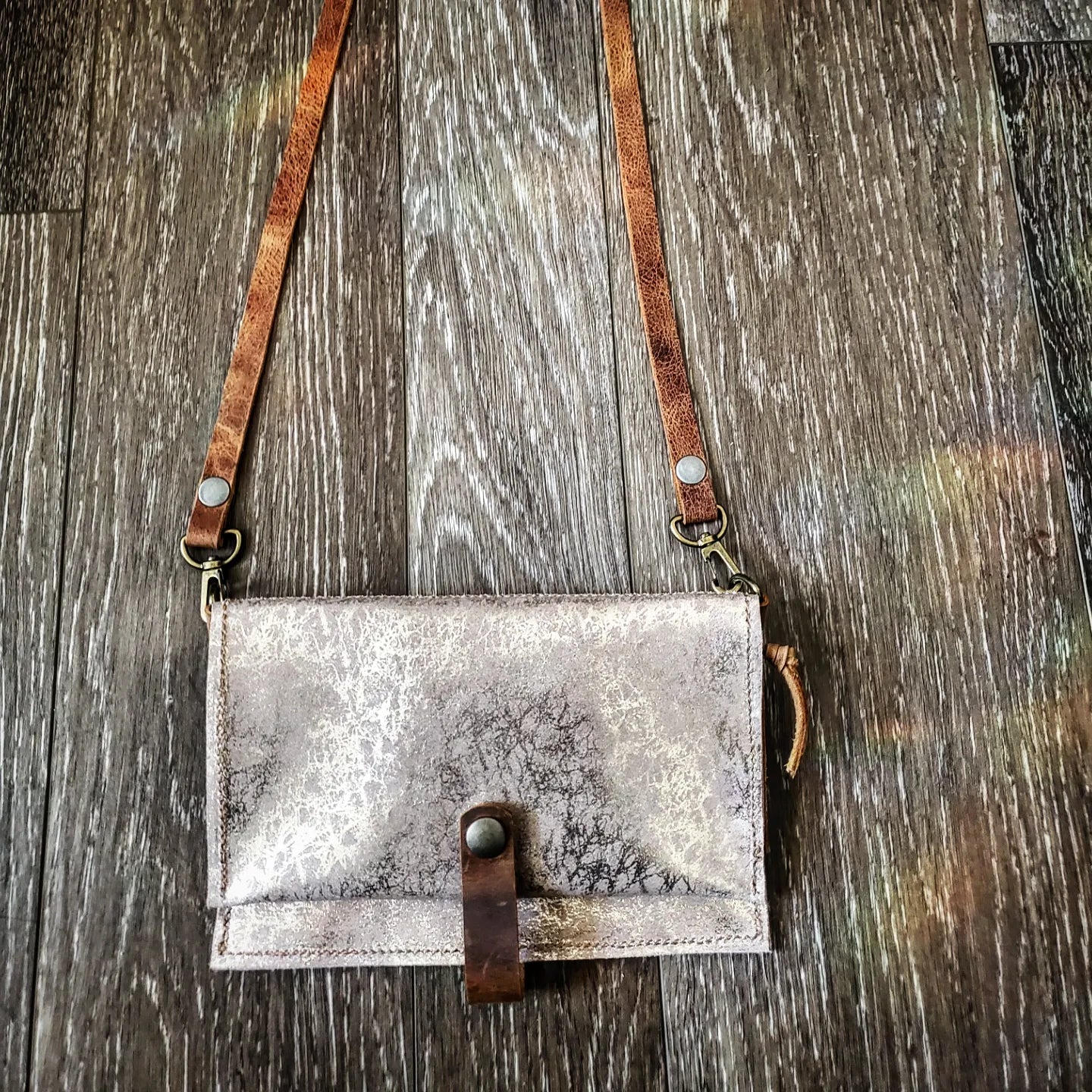 Lake Abraham Essentials Wallet with Adjustable Shoulder Strap